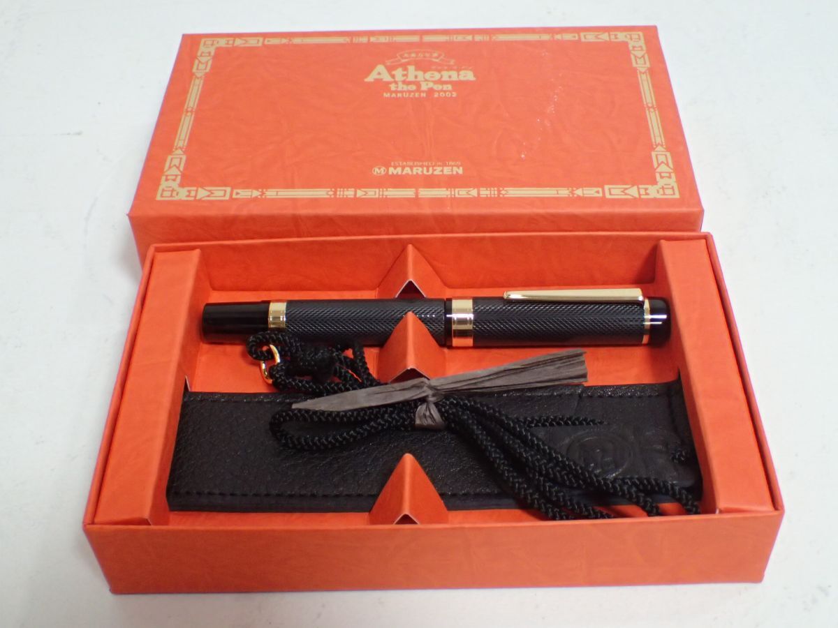 丸善万年筆 MARUZEN 細字 Athena the Pen アテナ・ザ・ペン 2002 未使用品 | 買取専門店 ㈱サイドエコ