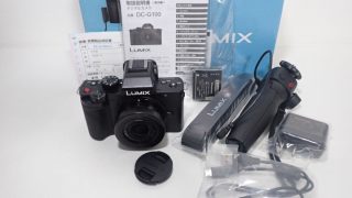 Panasonic パナソニック LUMIX DC-G100V ミラーレス デジタル一眼カメラ 新品